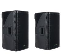 Pronomic C-212 MA Set Stereo - Due casse attive 2 vie - Potenza: 2000 Watt - Woofer 12" + Tweeter 1,75" - Ricevitore Bluetooth e DSP-Preset - Cabinet in plastica con inclinazione monitor