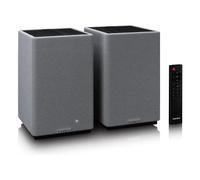 Coppia casse attive Lenco SPB 240BKGY Grey e Black