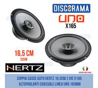 Hertz K 165 Kit 2 vie fit Lancia Musa Anteriori o Posteriori Altoparlanti Auto