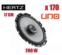 COPPIA CASSE AUTO HERTZ 17 CM 2 VIE X170 ALTOPARLANTI COASSIALI LINEA UNO 170MM