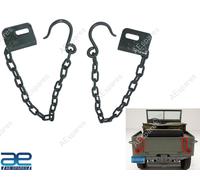 Coppia Catene Cofano Posteriore Per AEspares Jeeps Willys CJ2A CJ3A CJ3B CJ5 M38