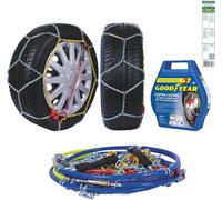 Catene Neve a Rombo 205/70-13 in Acciaio 9mm Mis. 080 Montaggio Rapido Goodyear
