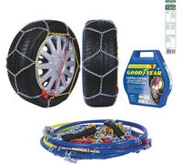 Catene Neve a Rombo 265/40-17 in Acciaio 9mm Mis. 120 Montaggio Rapido Goodyear