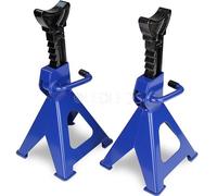 COPPIA CAVALLETTI 6 TONNELLATE FUORISTRADA AUTO ROULOTTE CAMION A CRICCHETTO 6T