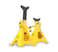 Coppia cavalletti auto Stanley regolabili resistenti professionali 2 ton