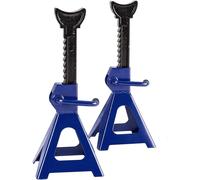 COPPIA CAVALLETTI CAVALLETTO DI SOSTEGNO CRIC OFFICINA 2Ton AUTO MOTO CAMPER