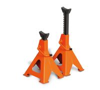 COPPIA CAVALLETTI CAVALLETTO DI SOSTEGNO CRIC OFFICINA 6Ton AUTO MOTO CAMPER LTF