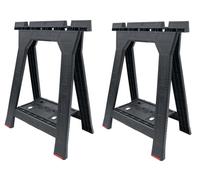 COPPIA CAVALLETTI DA LAVORO RIPIEGABILI 78x58 cm