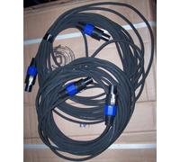 COPPIA CAVI 10 mt Speakon/Speakon per Speaker Cavo x cassa passiva