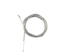 Coppia Cavi Cavo Filo Freno Diametro 1,9 mm Lunghezza 1,85 Metri Terminale Diametro 6 mm per Moto Scooter Ciclomotori Ciao Si Bravo Boxer Universale Varie Applicazioni