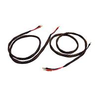 Coppia cavi per casse acustiche Hi-Fi, twistati, rame OFC puro con connettori a scelta: Banana BFA, Banana, Banana a Pipa, Forcella o Puntale (2 mt, BANANA)