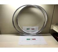 COPPIA CERCHI ACCIAIO DUCATI CUCCIOLO CICLOMOTORE 24 X 1 3/4 36 FORI WO38