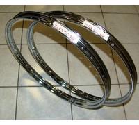 COPPIA CERCHI ACCIAIO STEEL RIM MOTO GUZZI GUZZINO 22.5 x 1.20 36F (26 X 1.3/4)