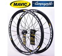 COPPIA CERCHI CAMPAGNOLO MAVIC COSMIC rim V FRENO RUOTE 700c BICI CORSA 9-11-12V