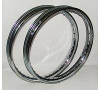 COPPIA CERCHI IN ACCIAIO 1.60 X 18 28 FORI MV AGUSTA 125 TR