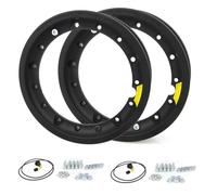 COPPIA CERCHI IN LEGA 2.10X10 PINASCO VESPA PX 125 EURO 1 2 3 NERO SCOMPONIBILE