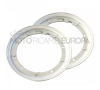 COPPIA CERCHI RUOTA GRIGIO IN FERRO 3.00.10 PER PIAGGIO VESPA 50 PK S (V5X2T)