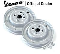 COPPIA CERCHIO RUOTA CHIUSO 4 FORI PER PIAGGIO VESPA 50 2.75.9