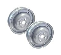 COPPIA CERCHIO RUOTA COMPLETO 3.00 X 10 CHIUSO MODIFICA DA 9 A 10 POLLICI VESPA