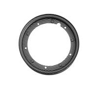 COPPIA Cerchio Vespa Carbonio Opaco Carbon Look Ruota Cerchione