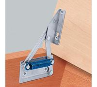 Coppia cerniera braccio per cassapanca, per ripiano in legno, con molla 643.01.525