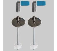 COPPIA CERNIERA REGOLABILE DM 45 SOFT CLOSE MOD S16 Cerniere Sedili Wc