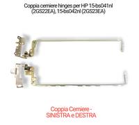 Coppia cerniere cerniera per HP 15-bs041nl (2GS22EA), 15-bs042nl (2GS23EA)