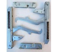 COPPIA CERNIERE CERNIERA PORTA FORNO COMPATIBILE CON - FORNO - GL EM G AS - - 170 x 20 mm PORTA PESANTE C 31