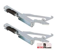 COPPIA CERNIERE MOLLE PORTA FORNO MODELLI ALFA SMEG DA 60 cm 931330461