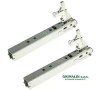 COPPIA CERNIERE SPORTELLO PORTA TYPE 4 FORNO CANDY HOOVER 42814130 ORIGINALE