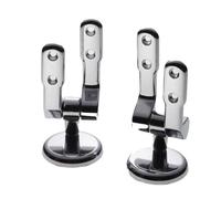 COPPIA CERNIERE UNIVERSALI OTTONE CROMATO PER SEDILE WATER COPERCHIO WC