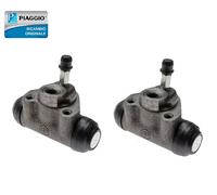 COPPIA CILINDRETTI FRENO POSTERIORE ORIGINALE PIAGGIO APE RST MIX 50 1999 03