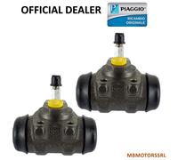 COPPIA CILINDRETTO FRENO POSTERIORE ORIGINALI PIAGGIO APE MP 600 601 P2 P3