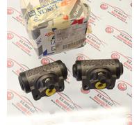 COPPIA CILINDRI GANASCE FIAT TEMPRA-DEDRA-DELTA COD. 7740758 NUOVI ORIGINALI