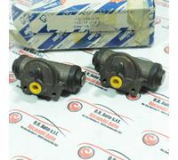 COPPIA CILINDRI GANASCE FIAT TIPO-TEMPRA COD. 793437 NUOVI ORIGINALI