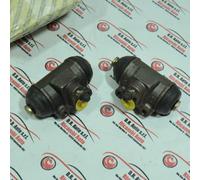 COPPIA CILINDRI GANASCE POSTERIORI FIAT DUCATO 94 COD. 9945895 NUOVI ORIGINALI