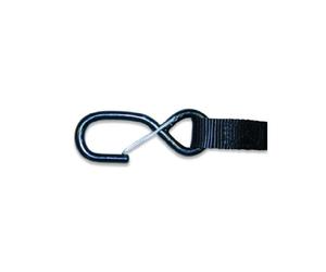 Coppia Cinghie Fermamoto 35 mm Nero ACERBIS - UN: UN
