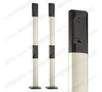 COPPIA COLONNINE DOPPIE PER FOTOCELLULE THEA DESME COMPACTA BFT PHP2 A P903029