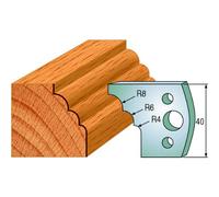 COPPIA COLTELLI SP 40x4mm RAGGIO CONCAVO R4/6/8mm SOPRA