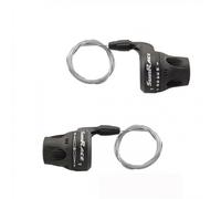 Coppia Comandi Cambio Bici Grip Shift 3x8v MTB/Urban Ergonomici + Cavi