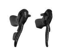 COPPIA COMANDI CAMBIO CORSA SUNRACE R91 3X9 VELOCITÀ COMPATIBILE SHIMANO NERO