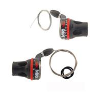 COPPIA COMANDI CAMBIO SUNRACE GRIP SHIFT M90 3X9V MTB URBAN COMPATIBILE SHIMANO