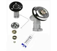 Coppia conica 9 denti x Asta Ø 28mm testina decespugliatore universale + Grasso