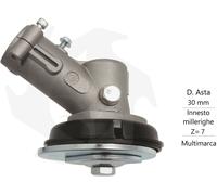 COPPIA CONICA DECESPUGLIATORE ASTA 30 MM INNESTO MILLERIGHE 7 CAVE COD BG 018493