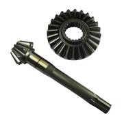 COPPIA CONICA PIGNONE CORONA MOTOCOLTIVATORE VALPADANA VMC150 DENTI 9 24