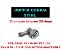 Coppia conica STIHL FS 410 460 FSA 130 FS-KM FR 131T 410C-E 460TC-E x Asta 25,4