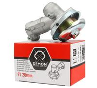 Coppia conica testina decespugliatore universale 9 denti tubo 28mm ricambio