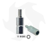 Coppia conica universale per decespugliatore Bazargiusto con inserto omaggio