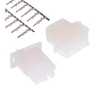 Coppia Connettore Wire N Lock Maschio 6 Vie Switch Electronics 6.35mm 6 Pin