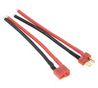 Coppia Connettori Deans T-Plug Maschio + Femmina Switch Electronics 100mm Cavi